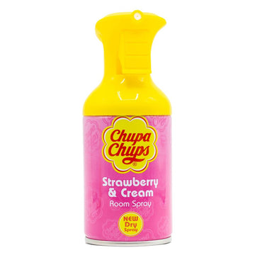12 Pack x Chupa Chups 250ml Room Spray Strawberry & Cream